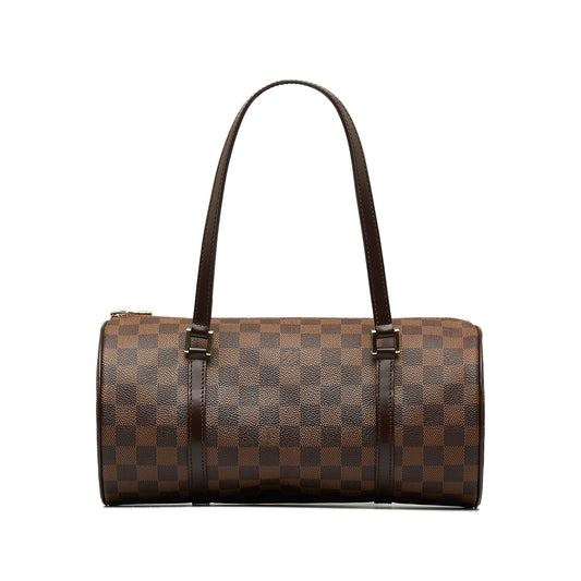 LOUIS VUITTON Damier Ebene Papillon 30 Shoulder Bag