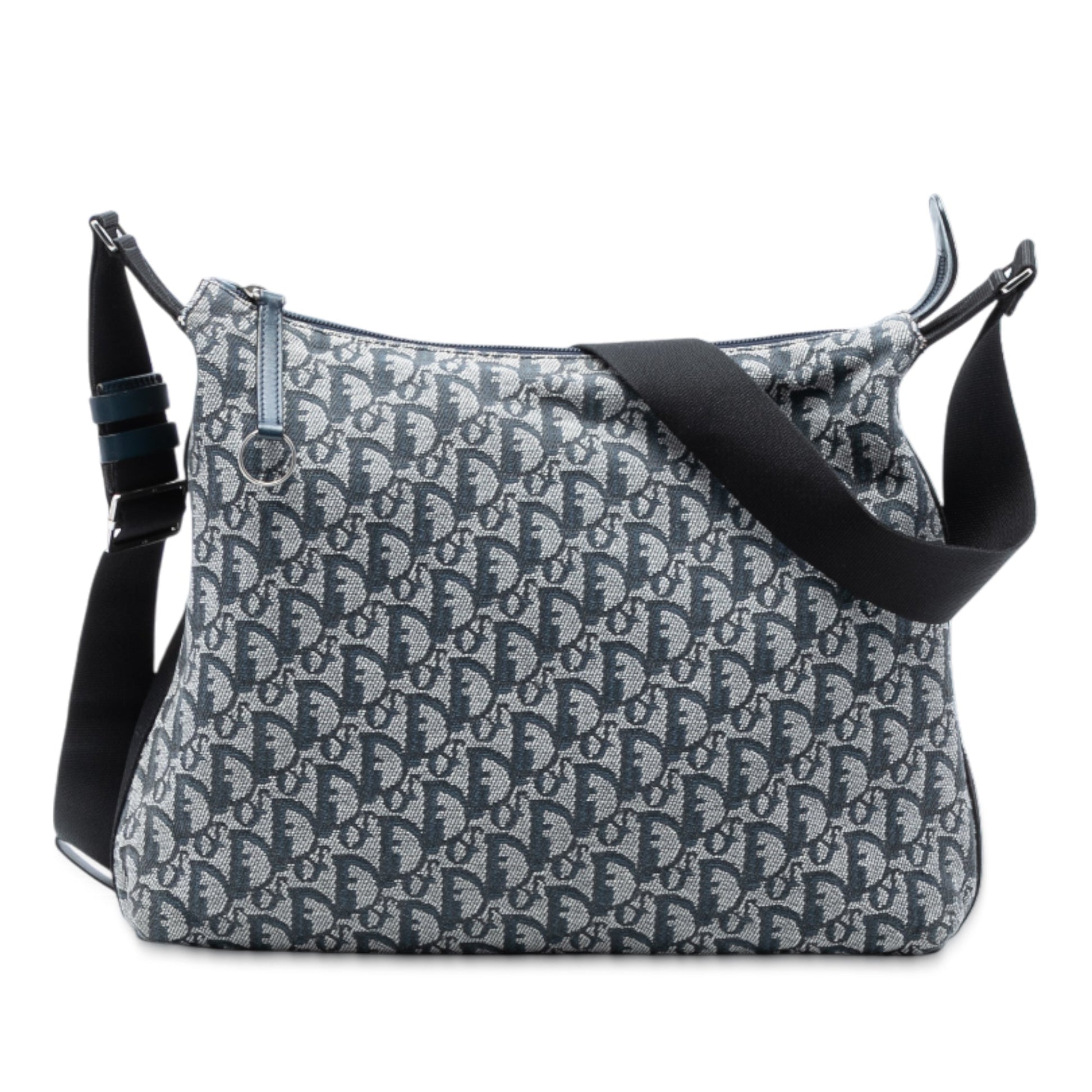Blue Dior Diorissimo Trotter Canvas Crossbody