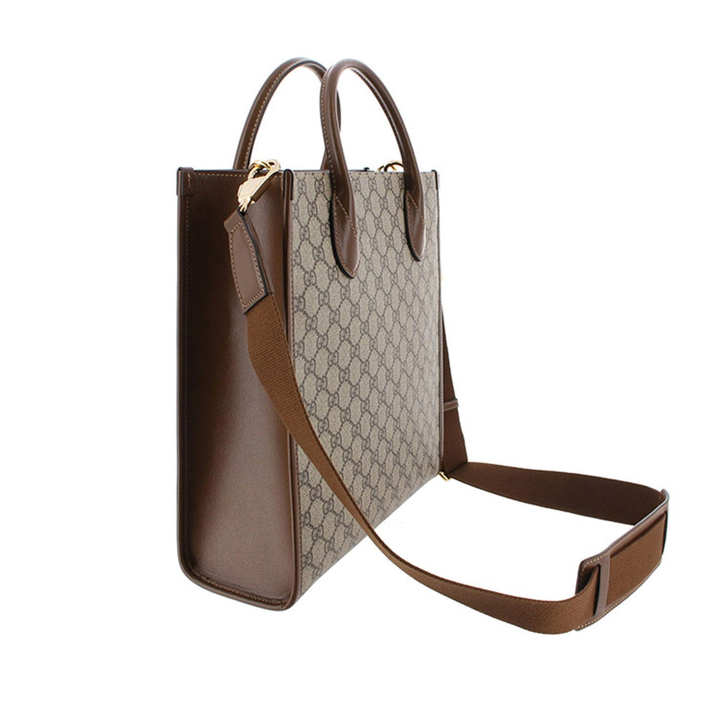 Gucci GG Supreme Leather Canvas Shoulder Bag Style 3