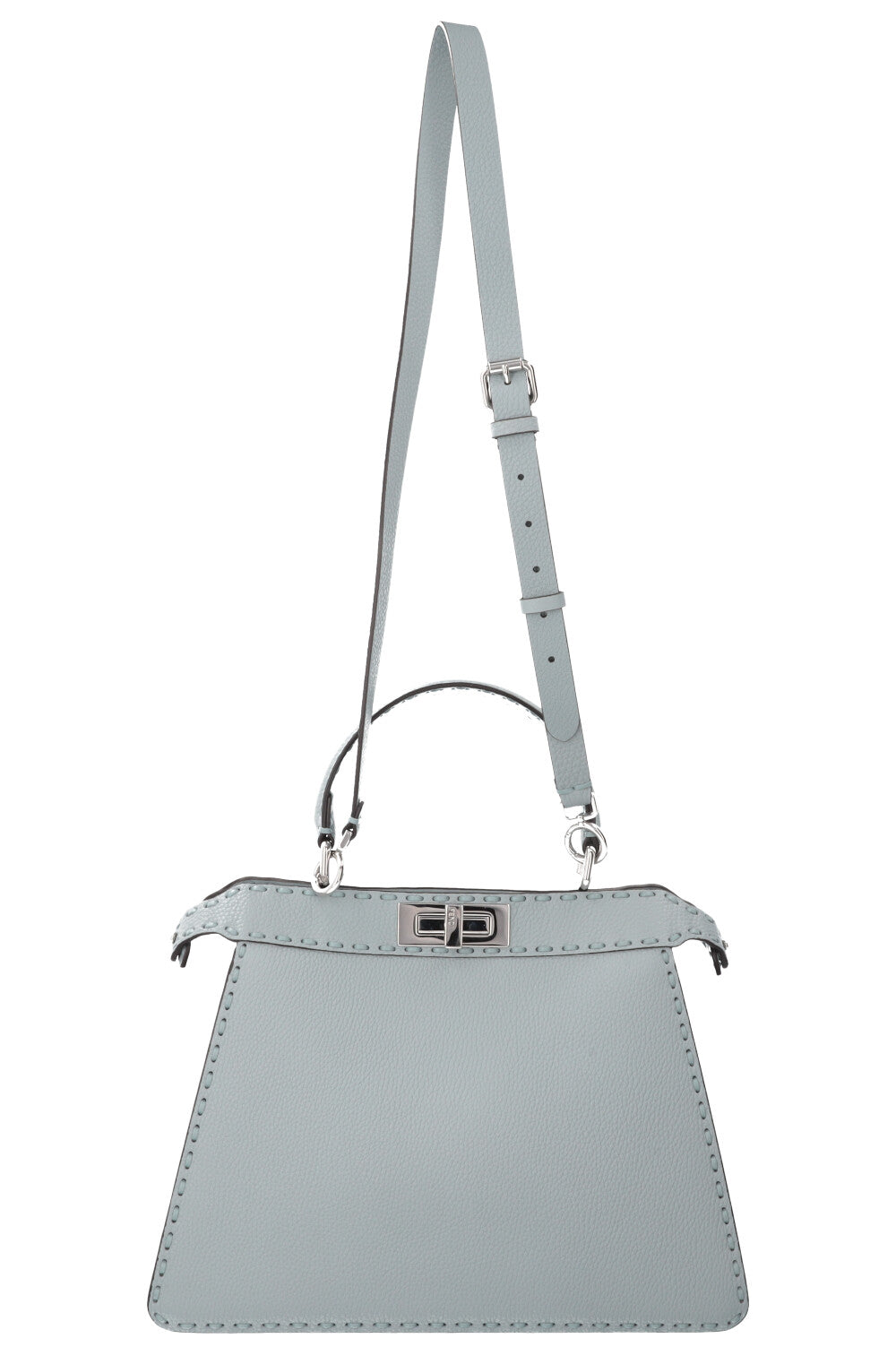 FENDI Peekaboo ISeeU Bag Medium Selleria Blue