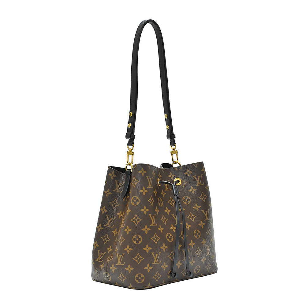 Louis Vuitton Black Monogram Canvas Neonoe MM Clearance Sale