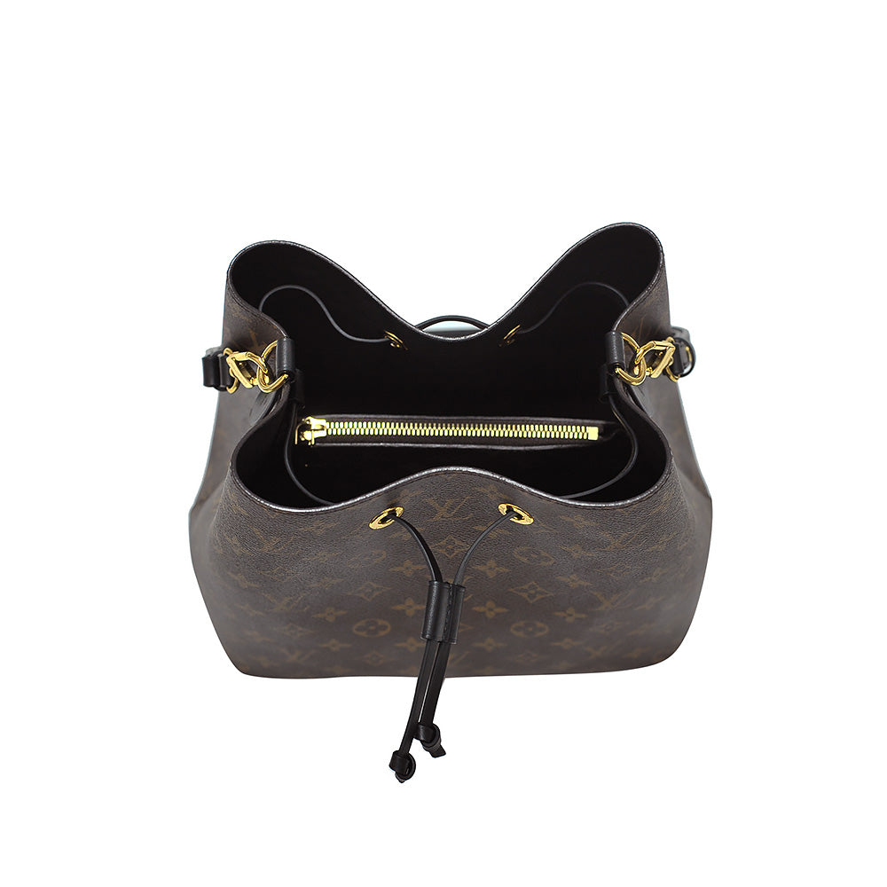 Louis Vuitton Black Monogram Canvas Neonoe MM Clearance Sale
