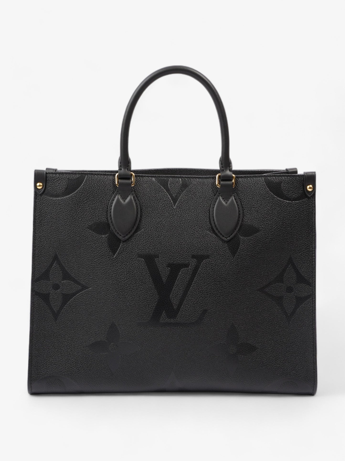 Louis Vuitton Onthego MM Black Empreinte Leather