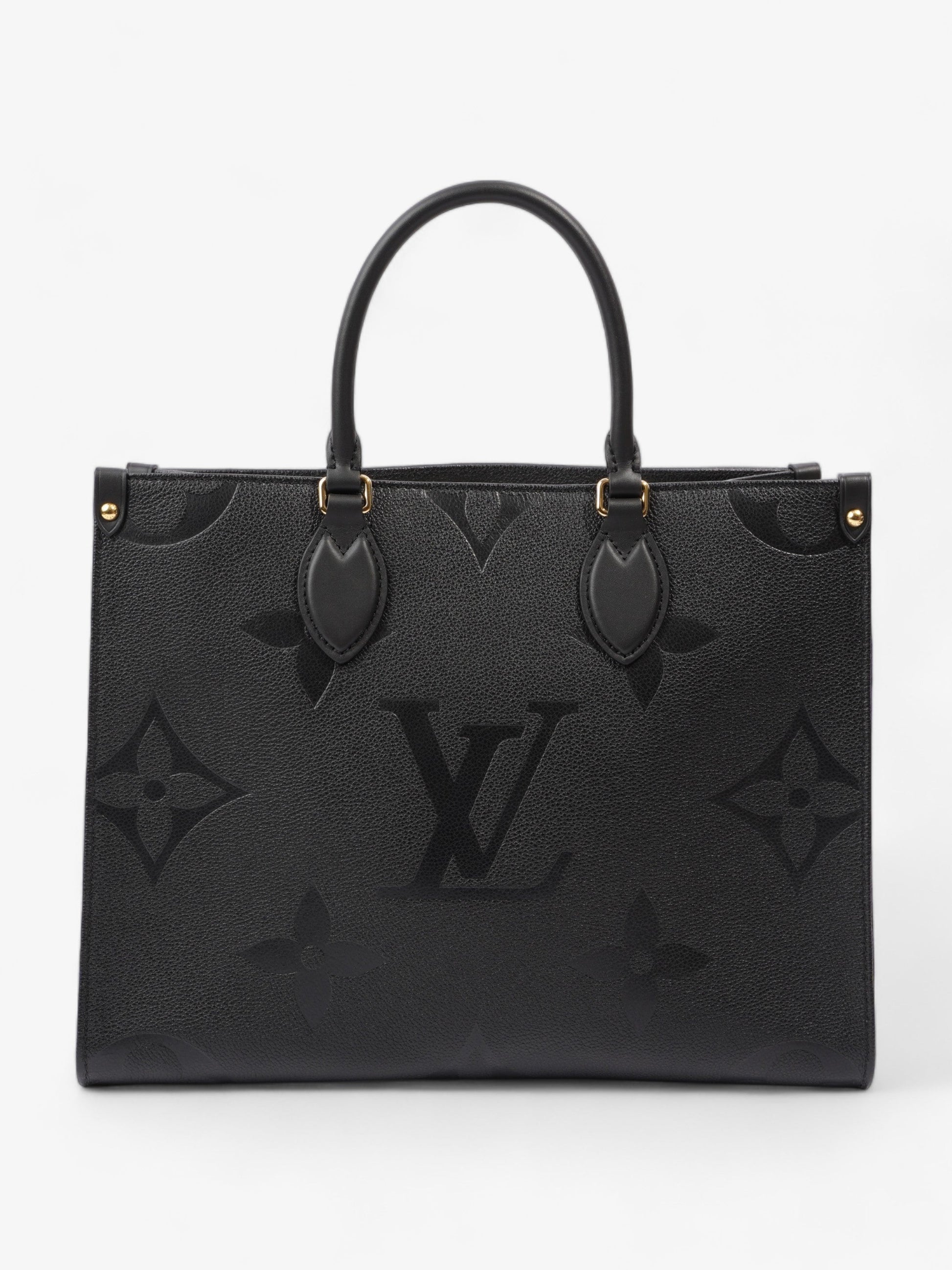Louis Vuitton Onthego MM Black Empreinte Leather