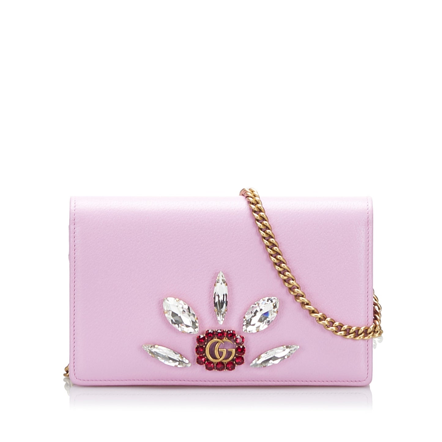Gucci GG Marmont Leather Chain Crossbody Style 2