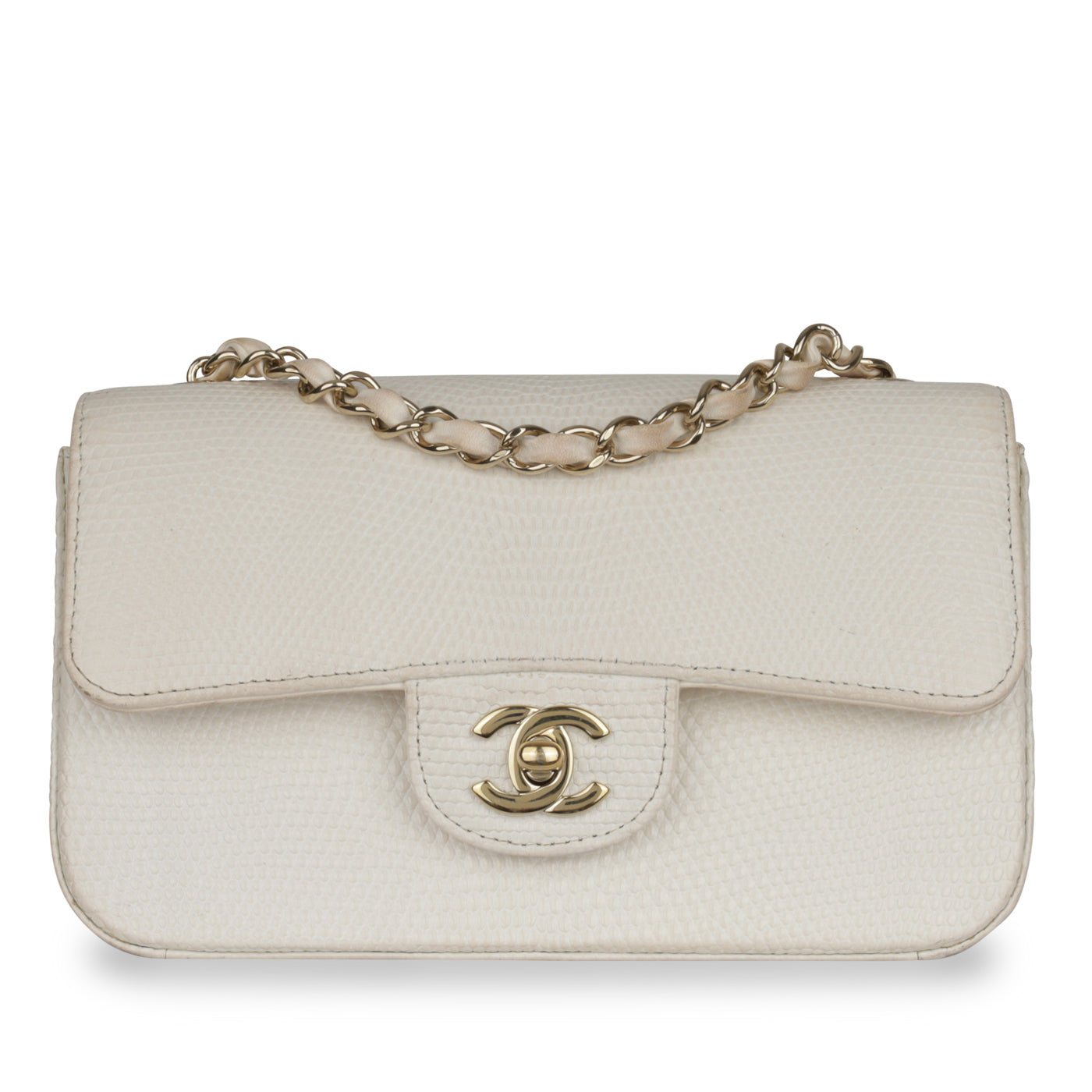 Chanel Lizard Flap Bag