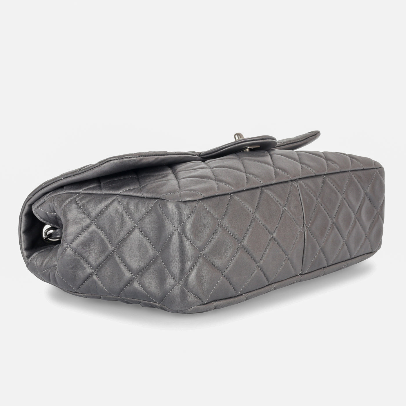 Chanel Jumbo Seasonal Flap Bag - Grey