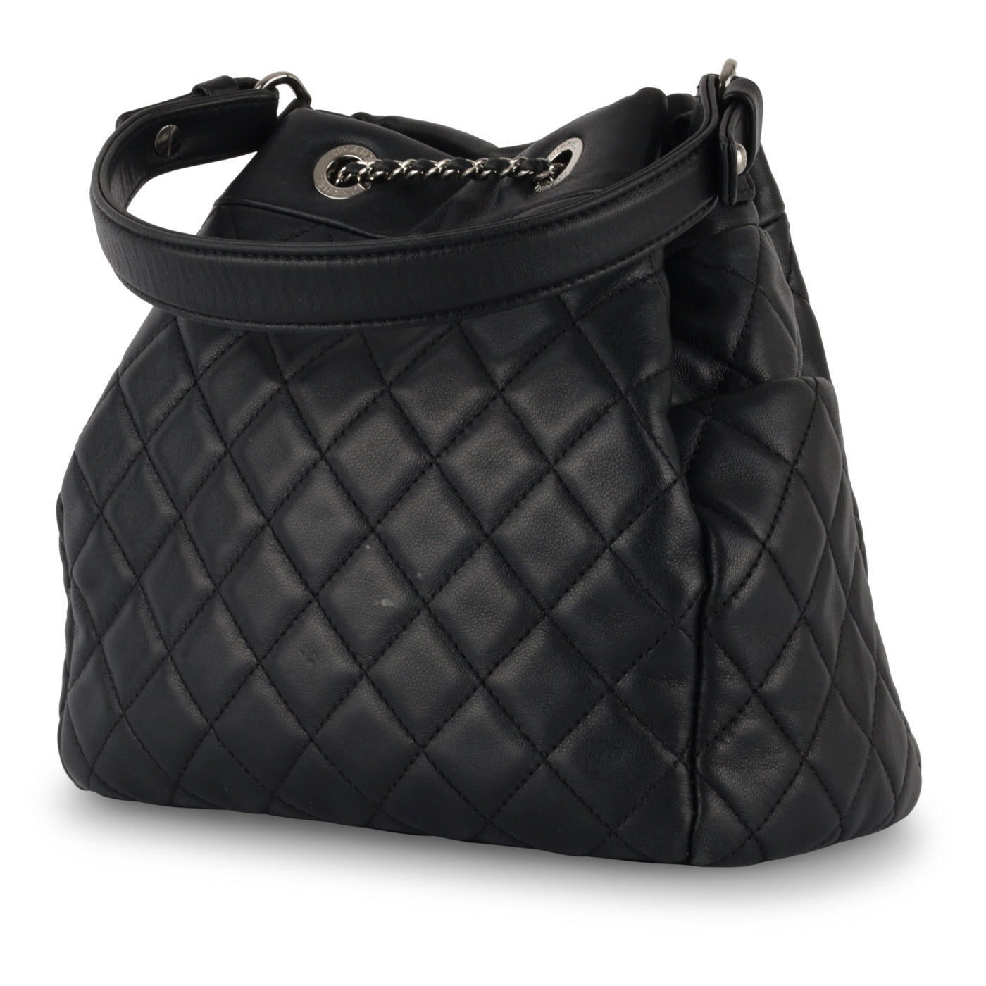 Chanel Quilted Bucket Bag