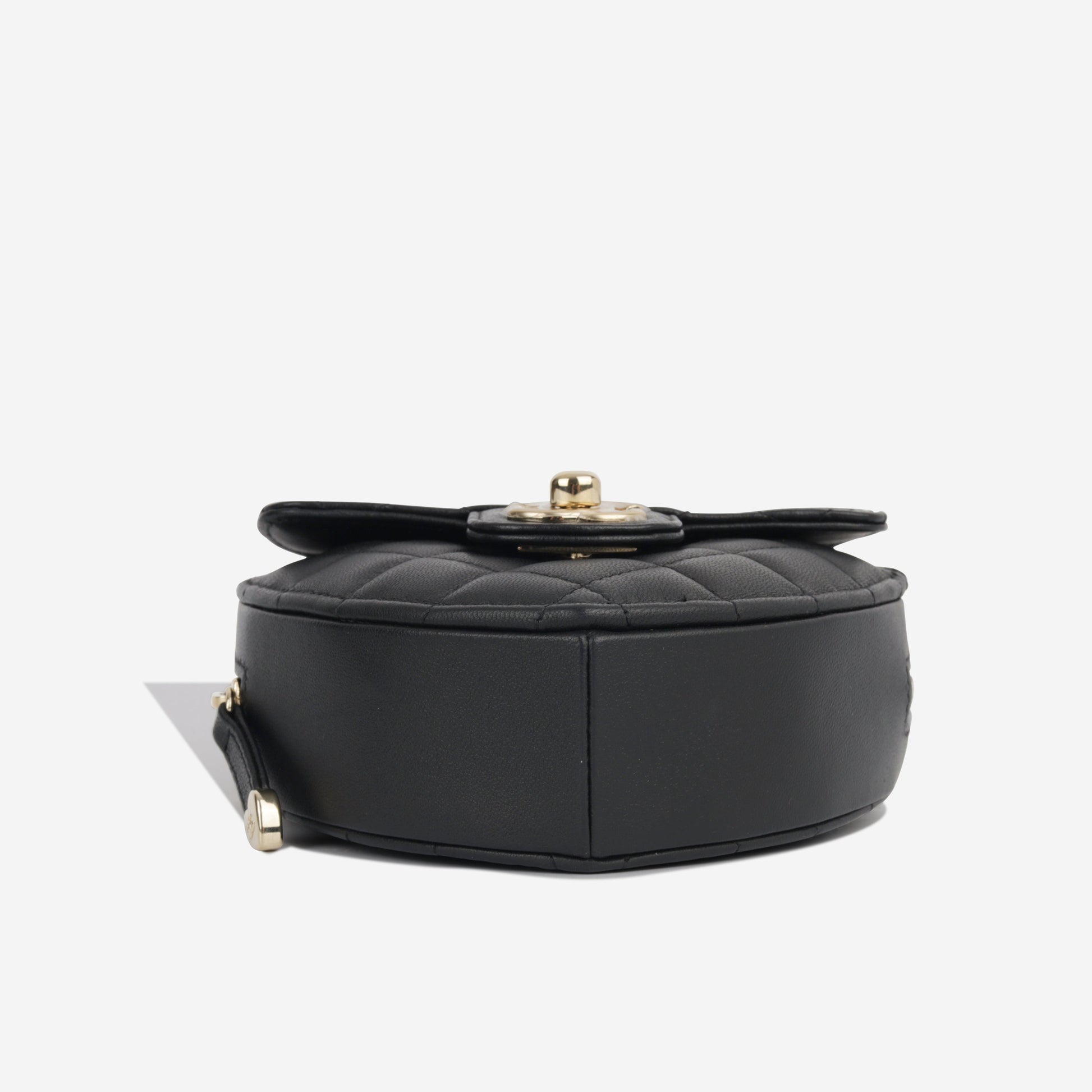 Chanel Small Heart Bag - Black