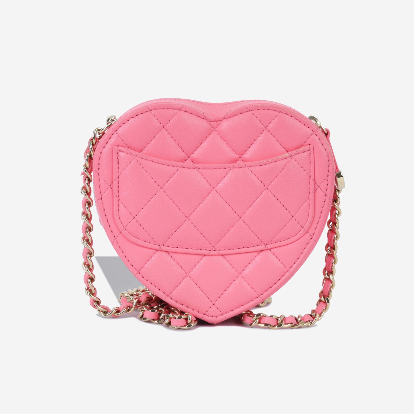Chanel Small Heart Bag - Pink