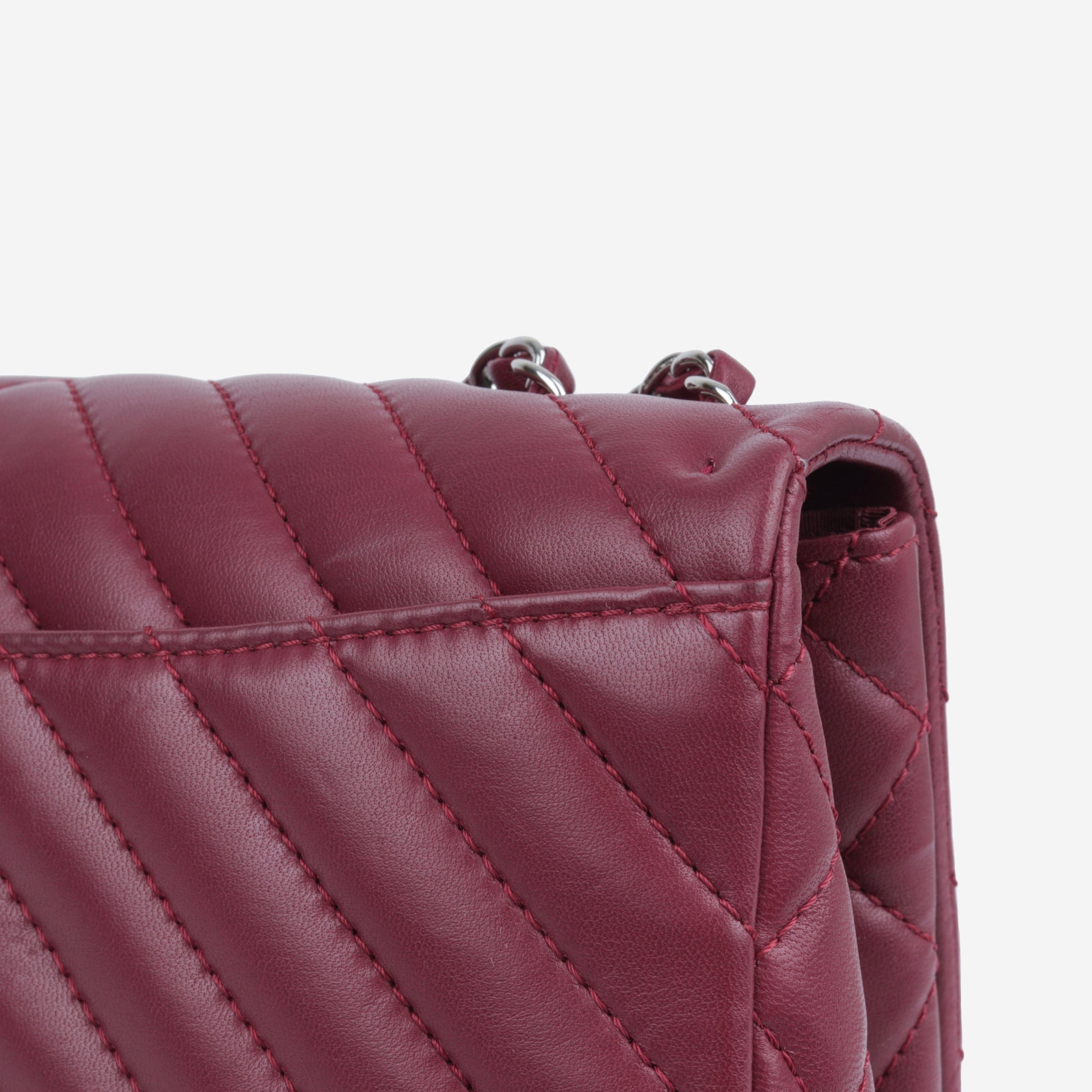 Chanel Chevron Statement Flap Bag