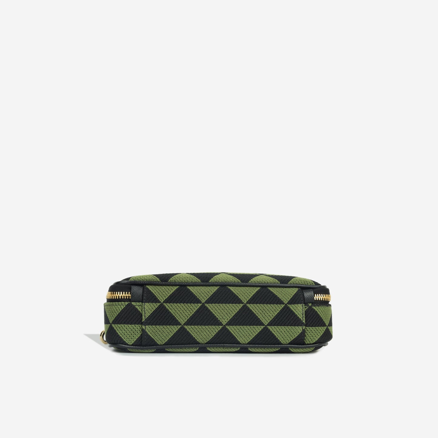 Prada Symbole Embroidered Fabric Bag