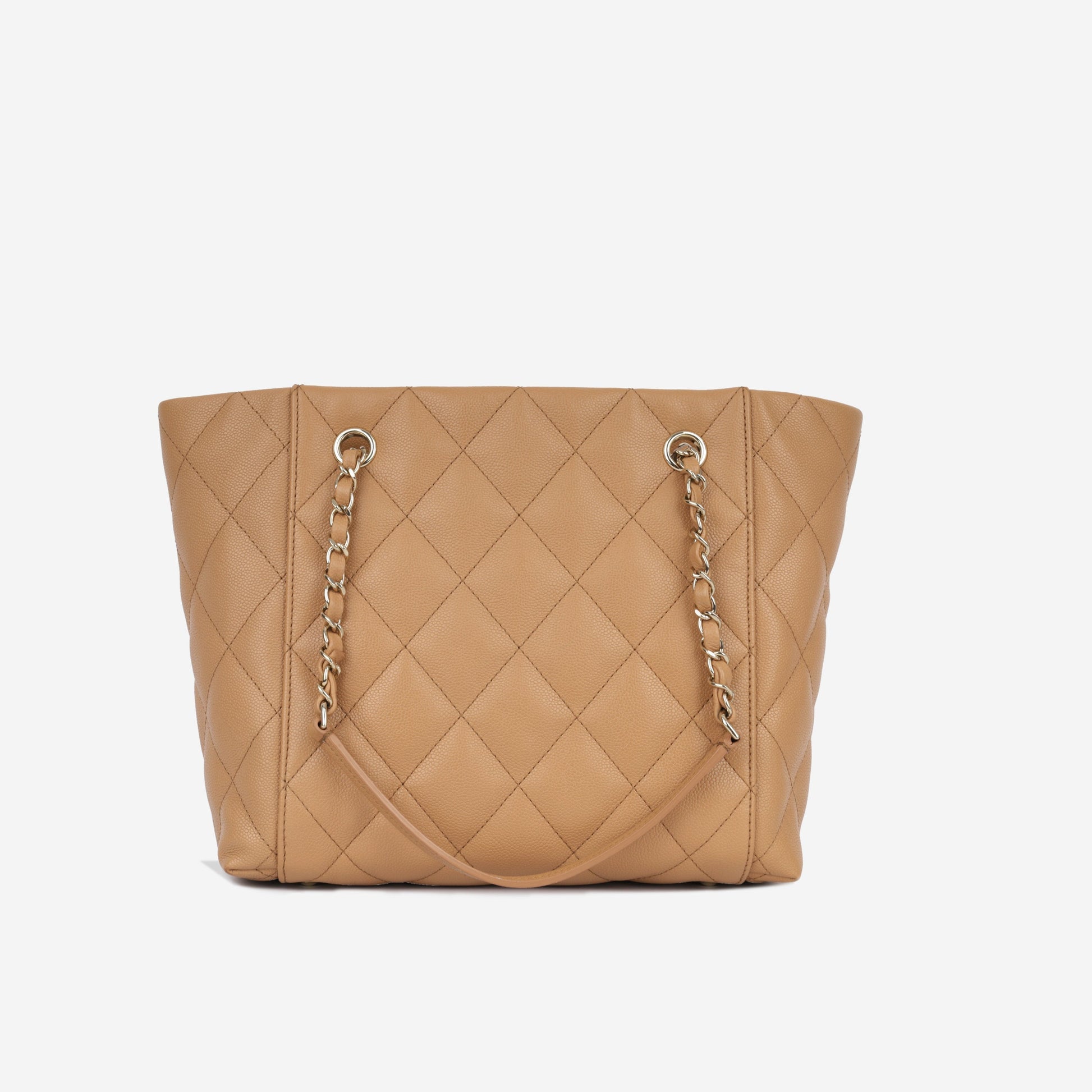 Chanel Large CC Shopping Tote - Caramel
