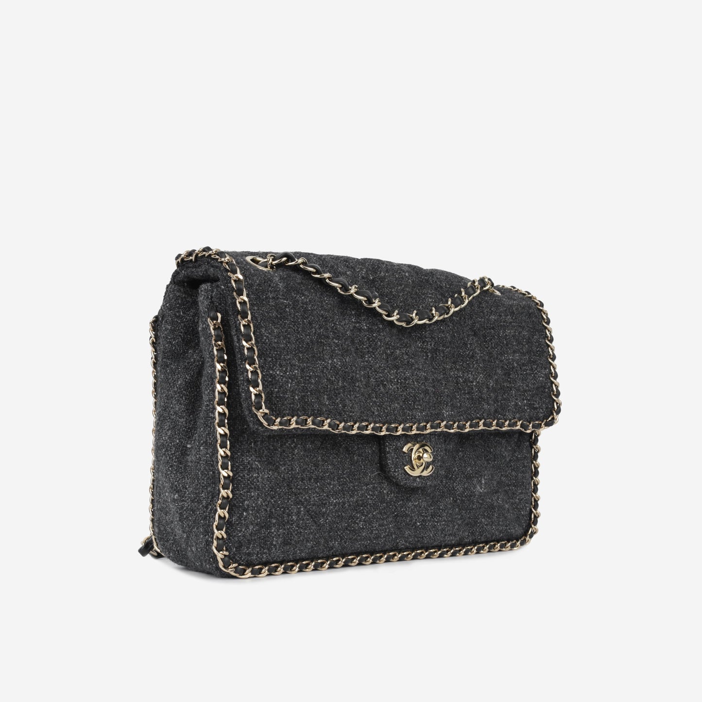 Chanel Coco Neige Chain Around Flap Bag