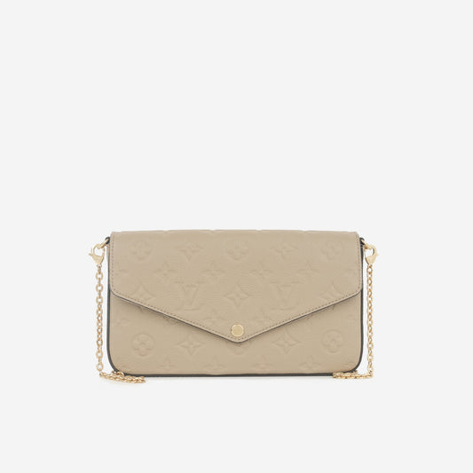 Louis Vuitton Louis Vuitton - Pochette Félicie - Dune Empreinte GHW