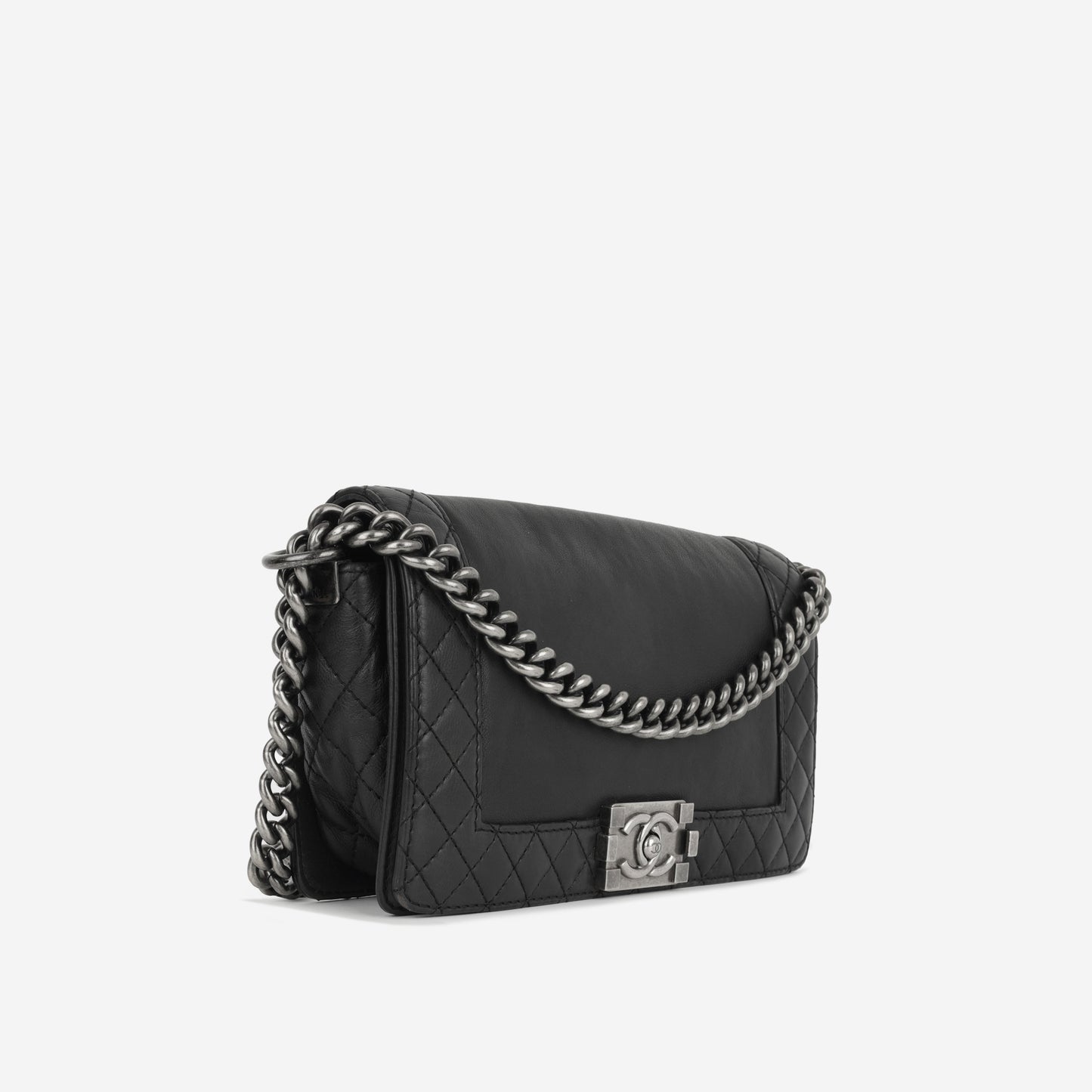 Chanel Old Medium Boy Bag Reverso
