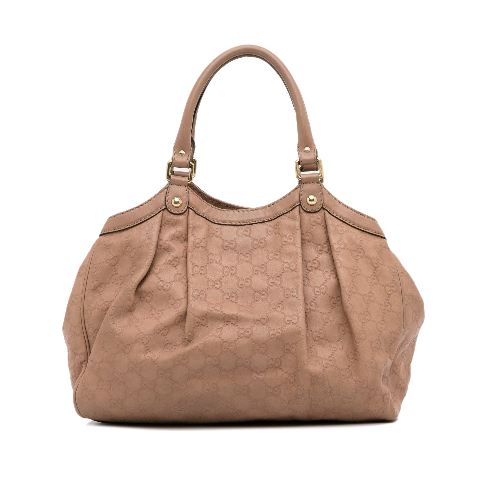 Gucci Guccissima Pink Leather Tote Style 5