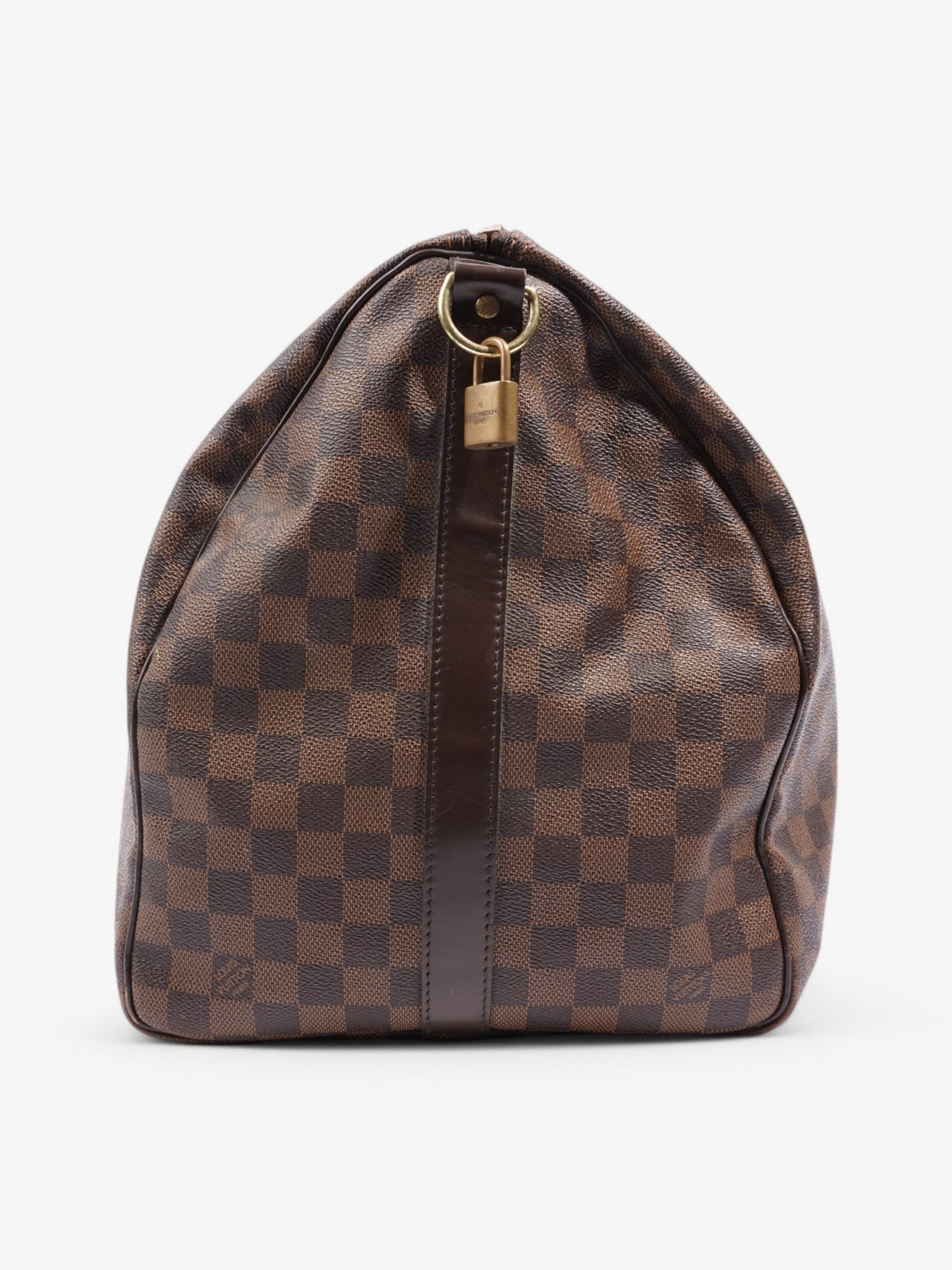 Louis Vuitton Keepall Bandouliere Damier Ebene Coated Canvas 55