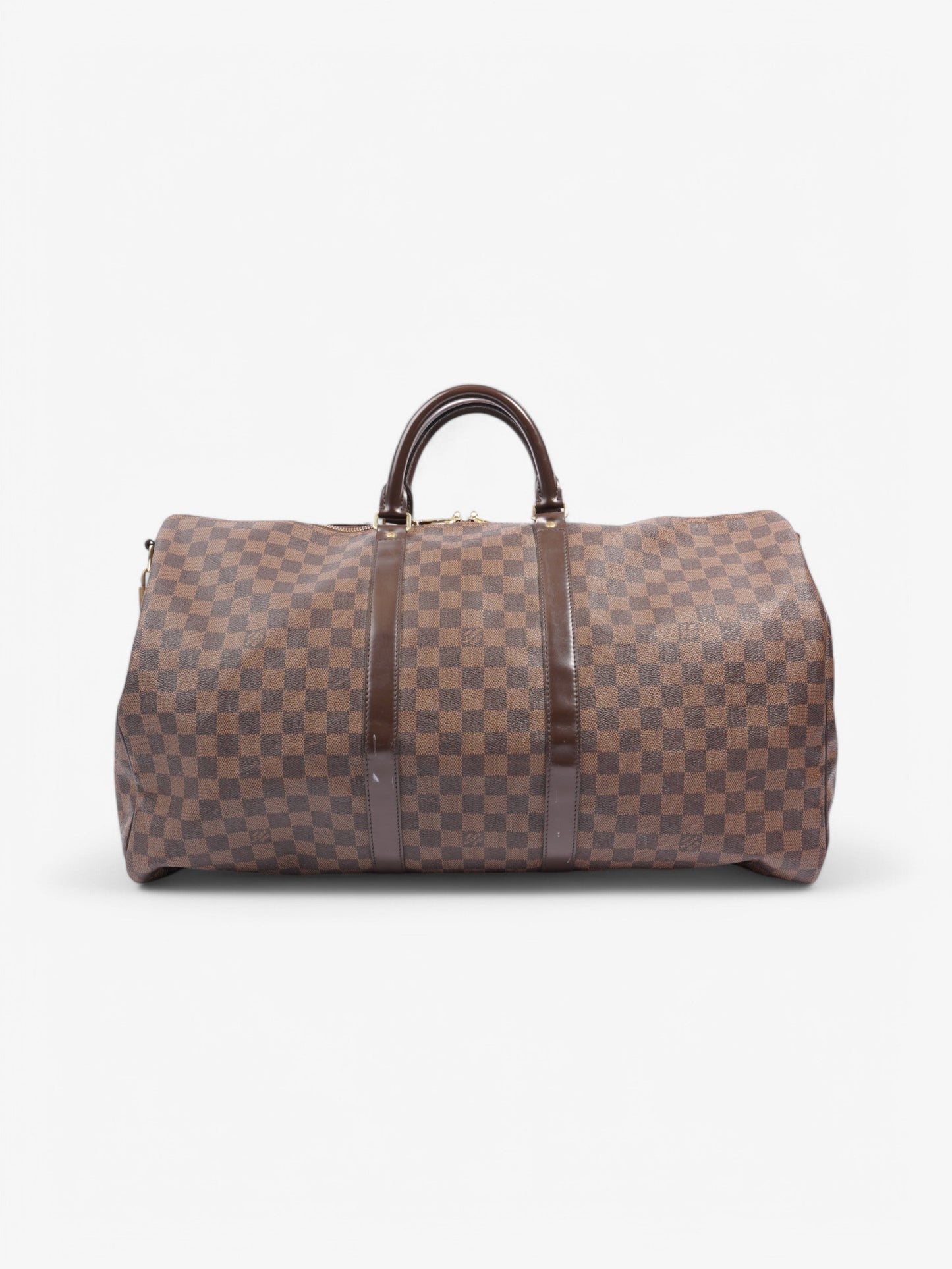  Louis Vuitton Keepall Bandouliere Damier Ebene Coated Canvas 55