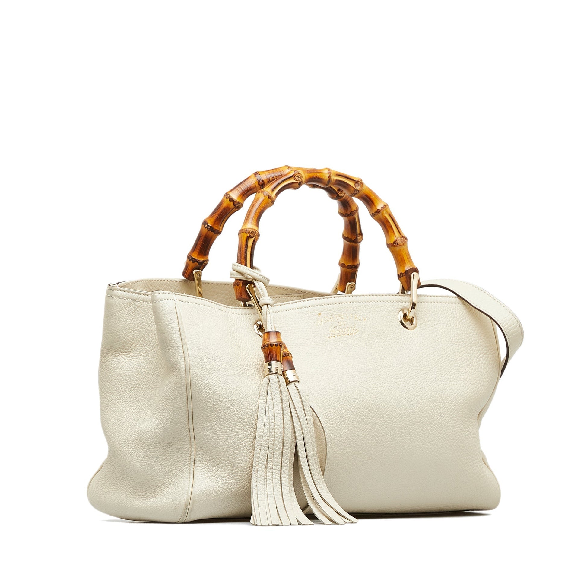 Gucci Leather Top Handle Tote