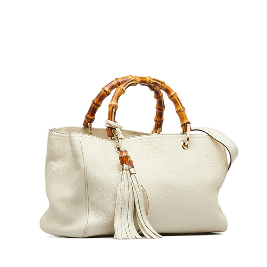 Gucci Leather Top Handle Tote