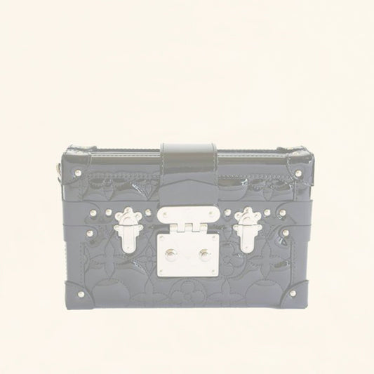 Louis Vuitton | Patent Leather Petite Malle | One Size Crossbody
