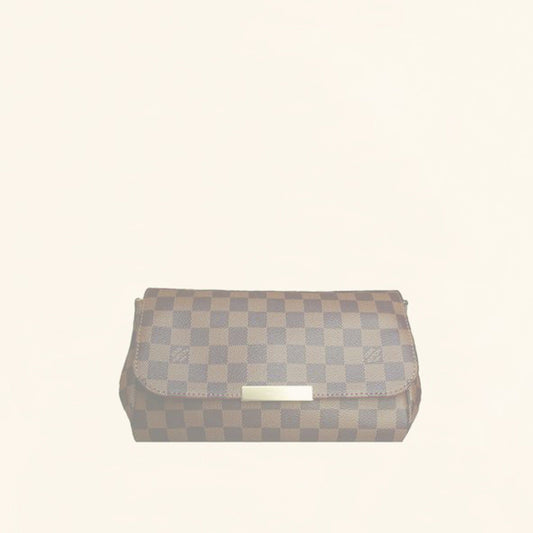 Louis Vuitton | Canvas Damier Ebene Favorite | MM Crossbody