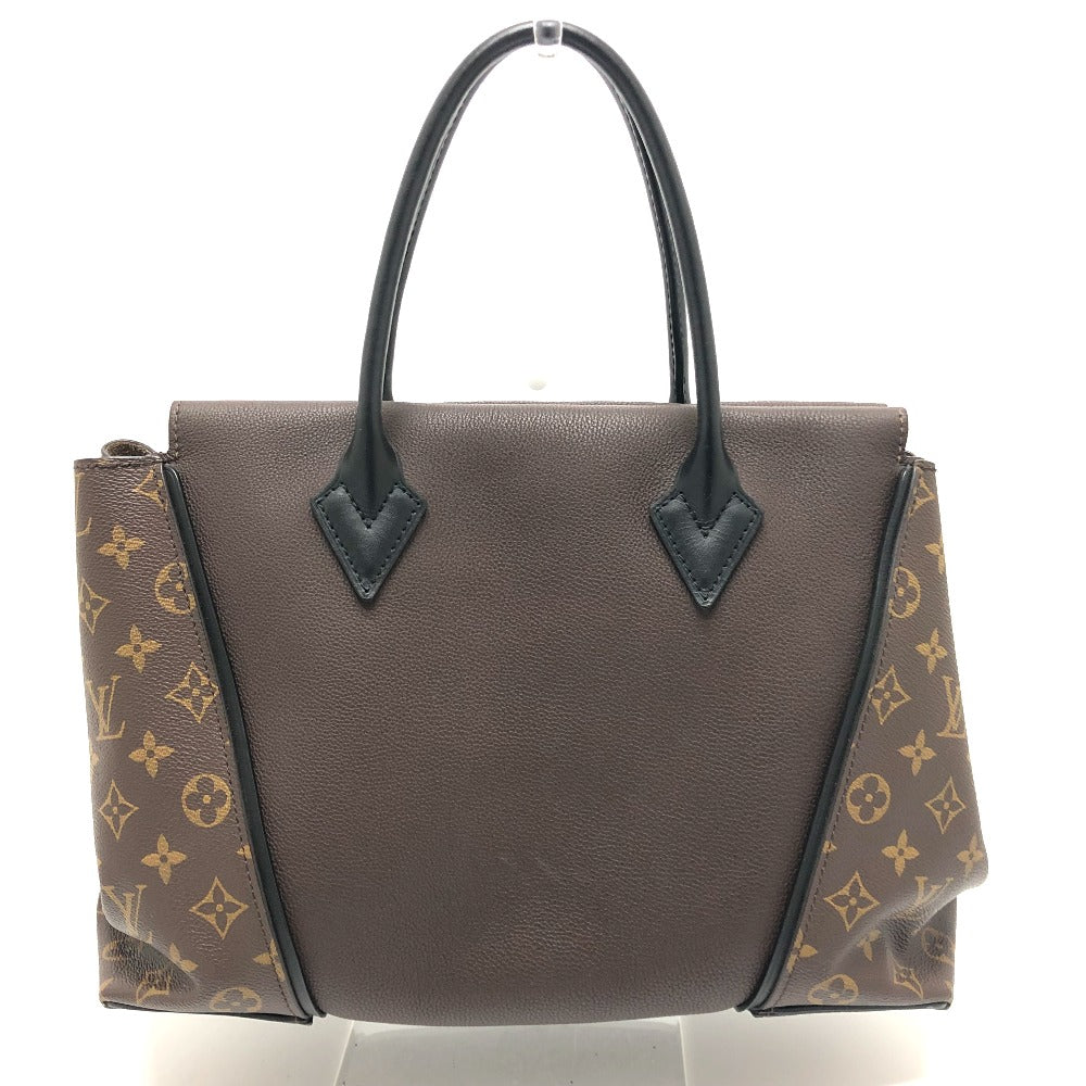 LOUIS VUITTON Handbag Monogram canvas, Cuir Orfevre leather Brown Monogram Tote W PM