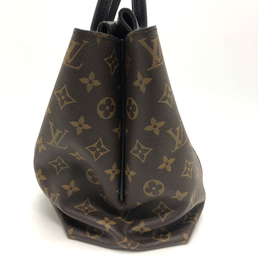 LOUIS VUITTON Handbag M41061 Monogram canvas, Cuir Orfevre leather Brown Monogram Tote W PM Women