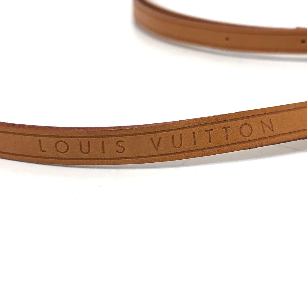 LOUIS VUITTON Shoulder strap Nume leather beige strap Women