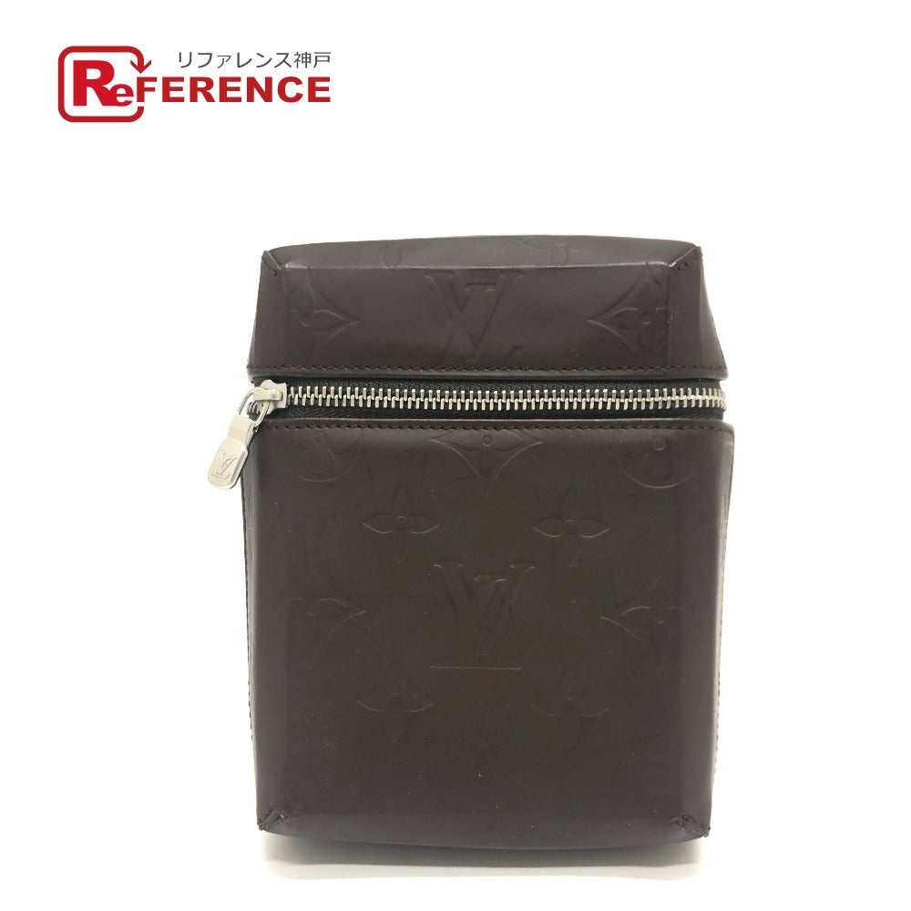 Luxury Women's Clutch Bag | LOUIS VUITTON Pouch Ｍ46550 Monogram grass leather Brown Monogram Lace Ray