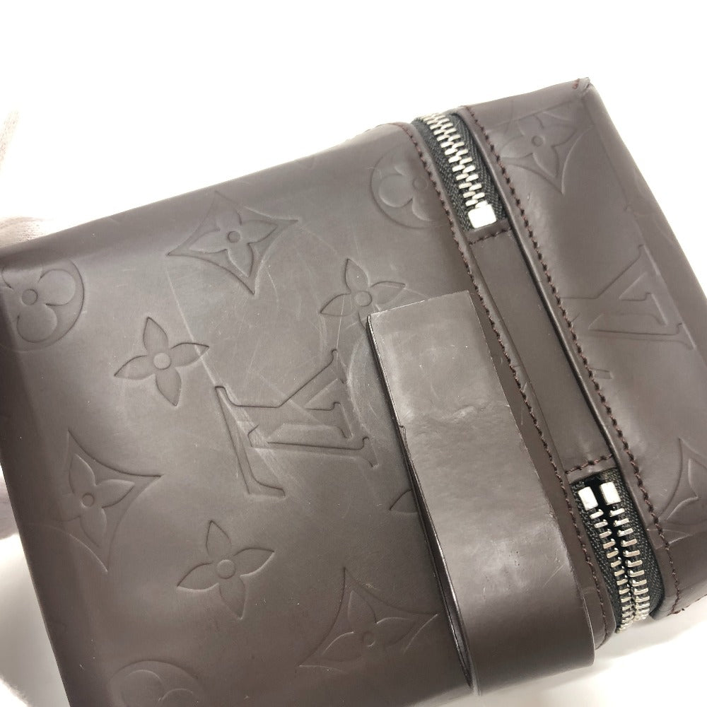 Luxury Women's Clutch Bag | LOUIS VUITTON Pouch Ｍ46550 Monogram grass leather Brown Monogram Lace Ray