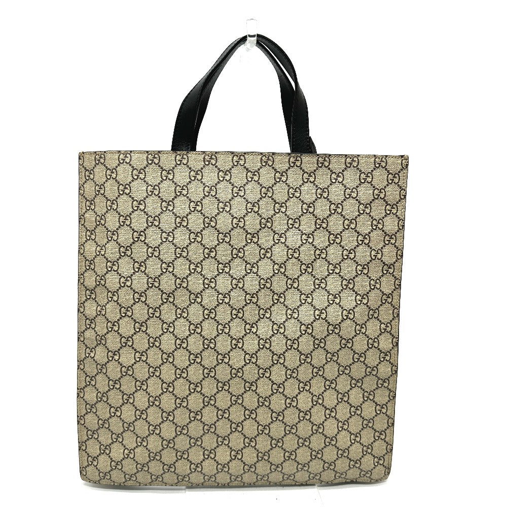 GUCCI Handbag 450950 GG Supreme Canvas beige Kingsnake print GG Supreme mens