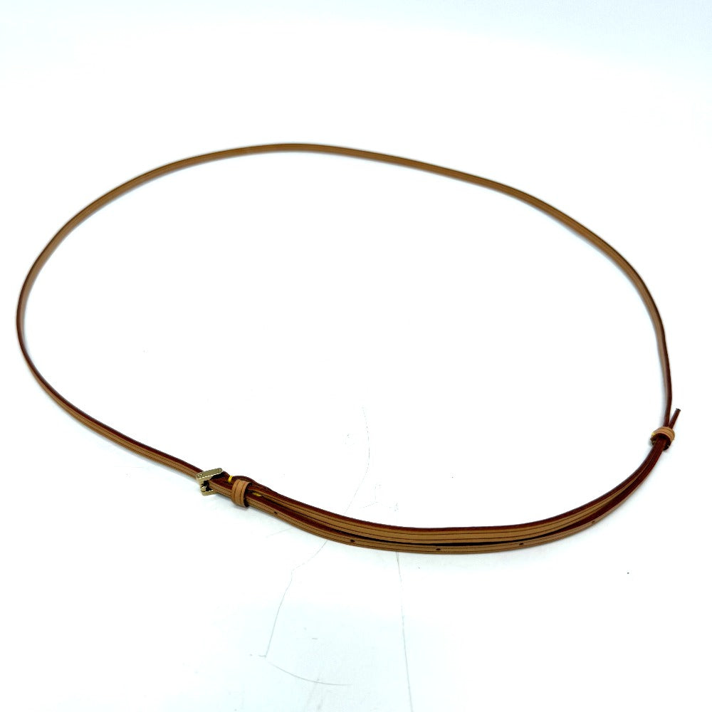 LOUIS VUITTON Shoulder strap Nume leather beige Walker Women