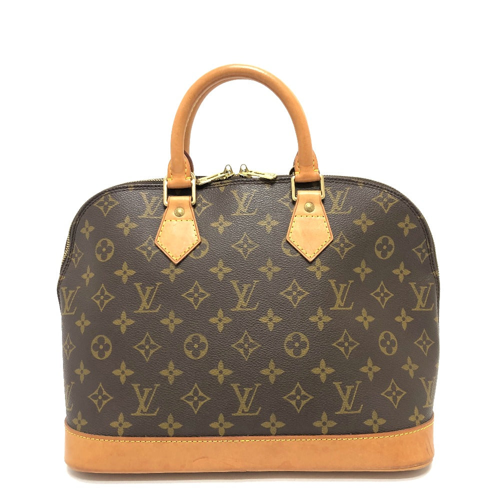 LOUIS VUITTON Handbag Monogram canvas Brown Alma PM Women