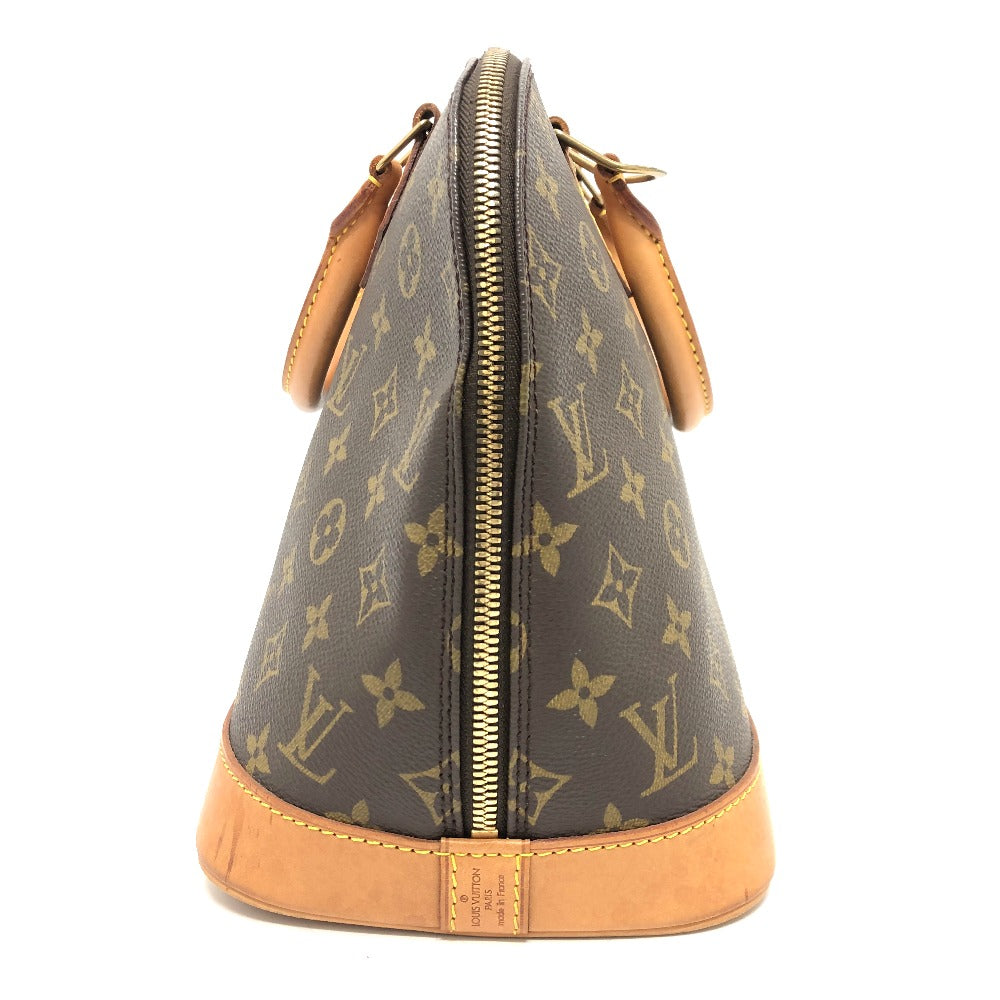 LOUIS VUITTON Handbag Monogram canvas Brown Alma PM Women