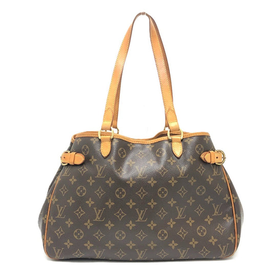 LOUIS VUITTON Tote Bag Monogram canvas Brown Batignolles Horizontal Women