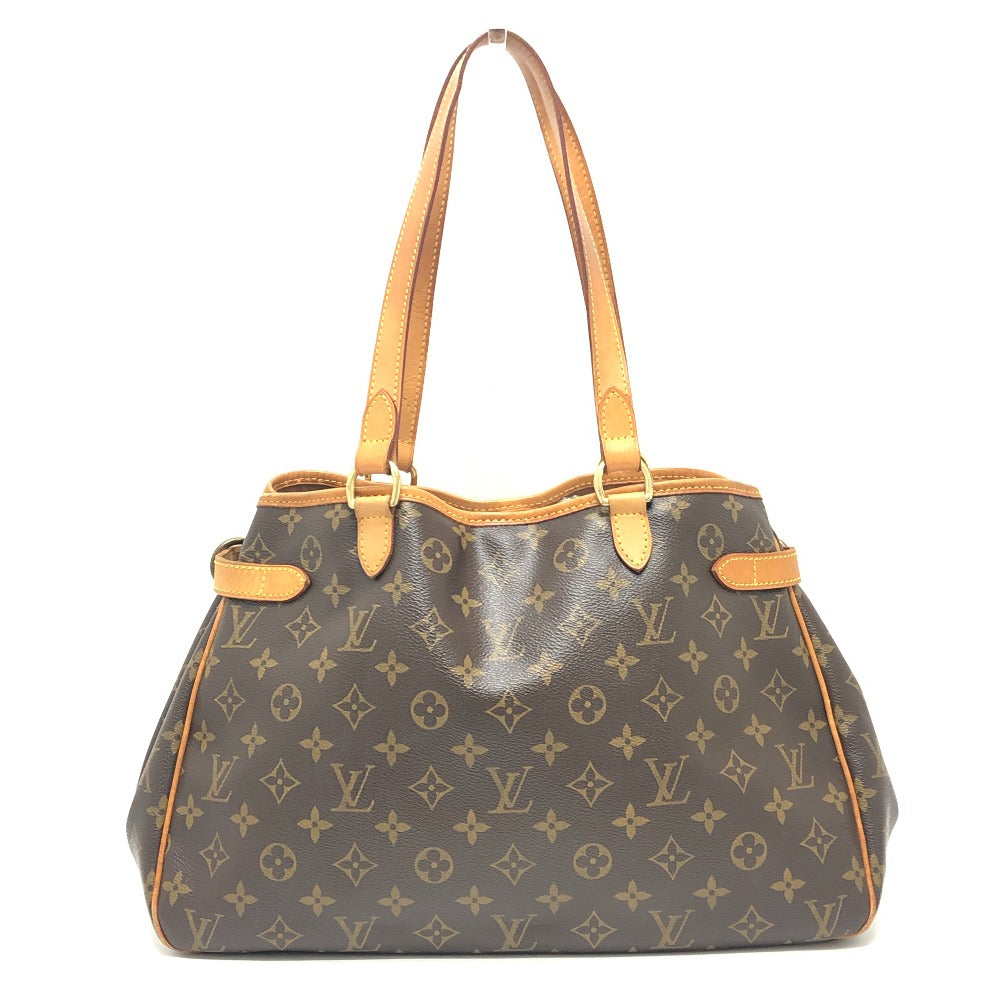 LOUIS VUITTON Tote Bag Monogram canvas Brown Batignolles Horizontal Women