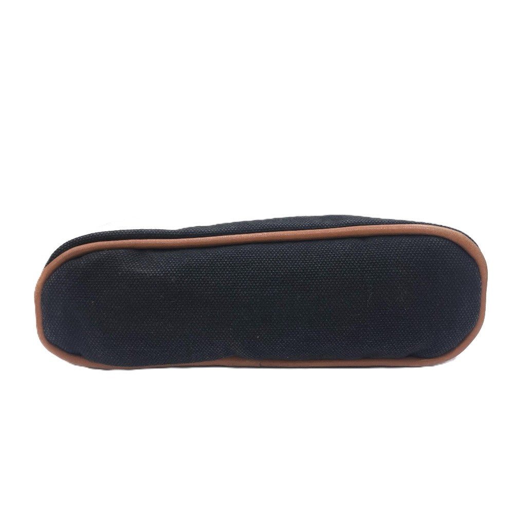 HERMES Cosmetics Pouch canvas black Boride pouch mini mini