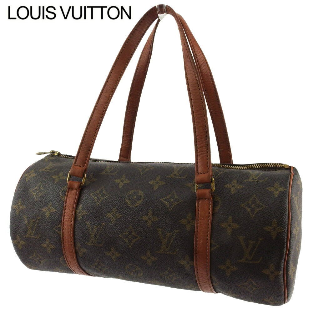 LOUIS VUITTON Handbag Brown beige gold Papillon 30 old type