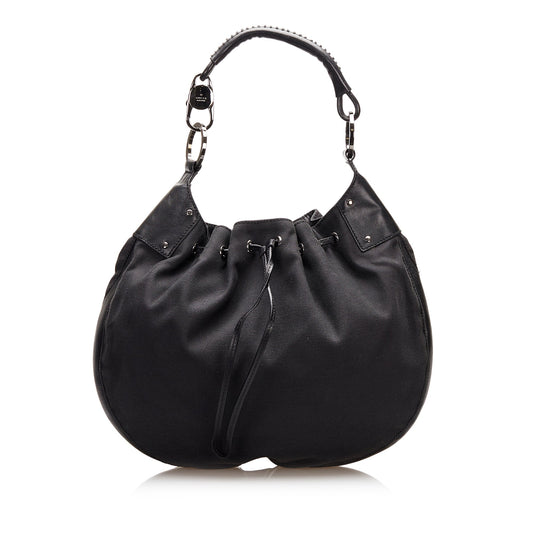 Gucci Nylon Leather Tote