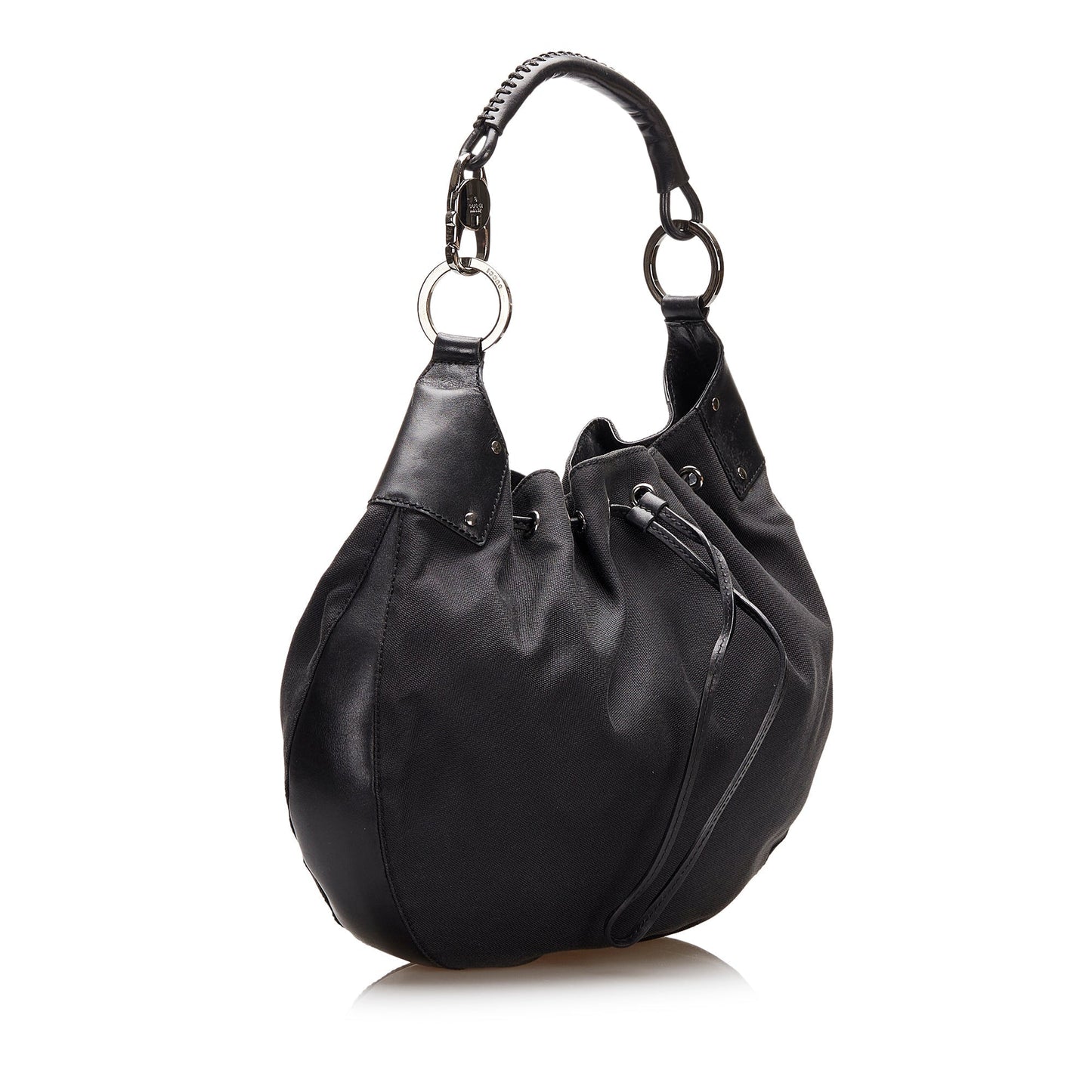 Gucci Nylon Leather Tote