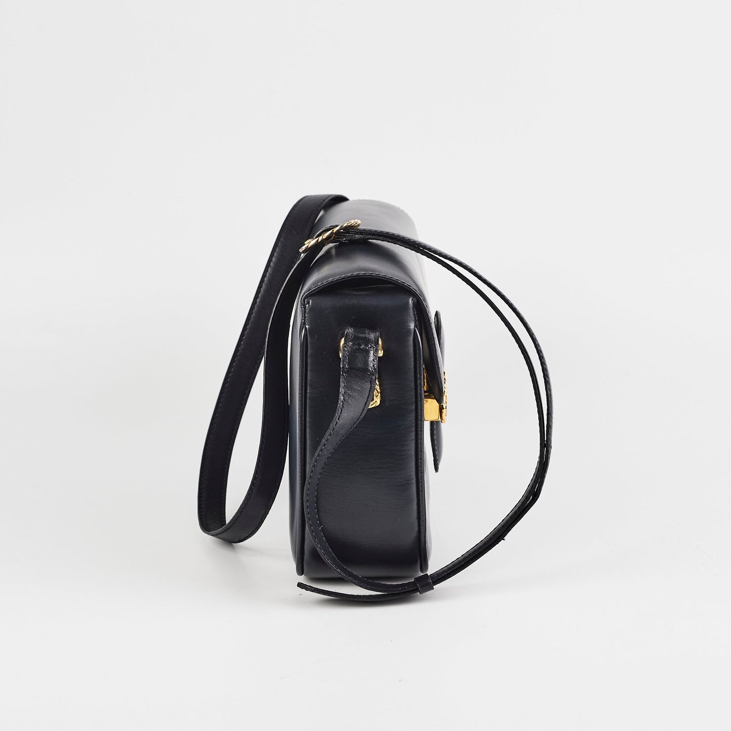 Luxury CELINE Navy Box Bag