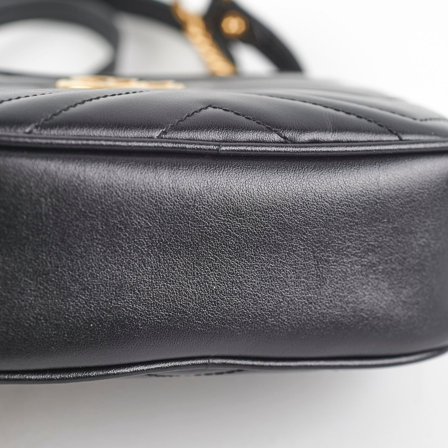 Gucci Mini Marmont Camera Bag Black