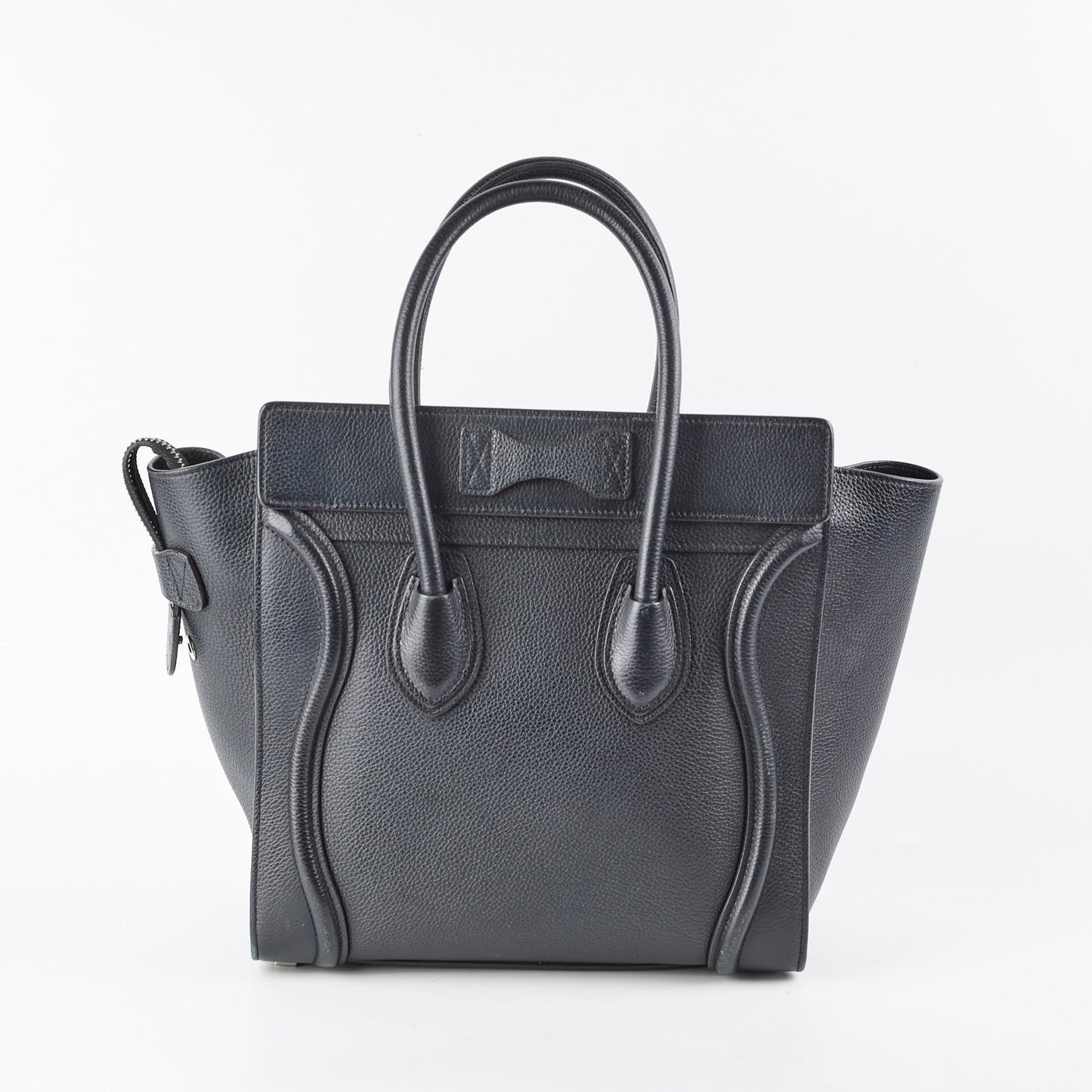 Luxury CELINE Micro Luggage Black Bag