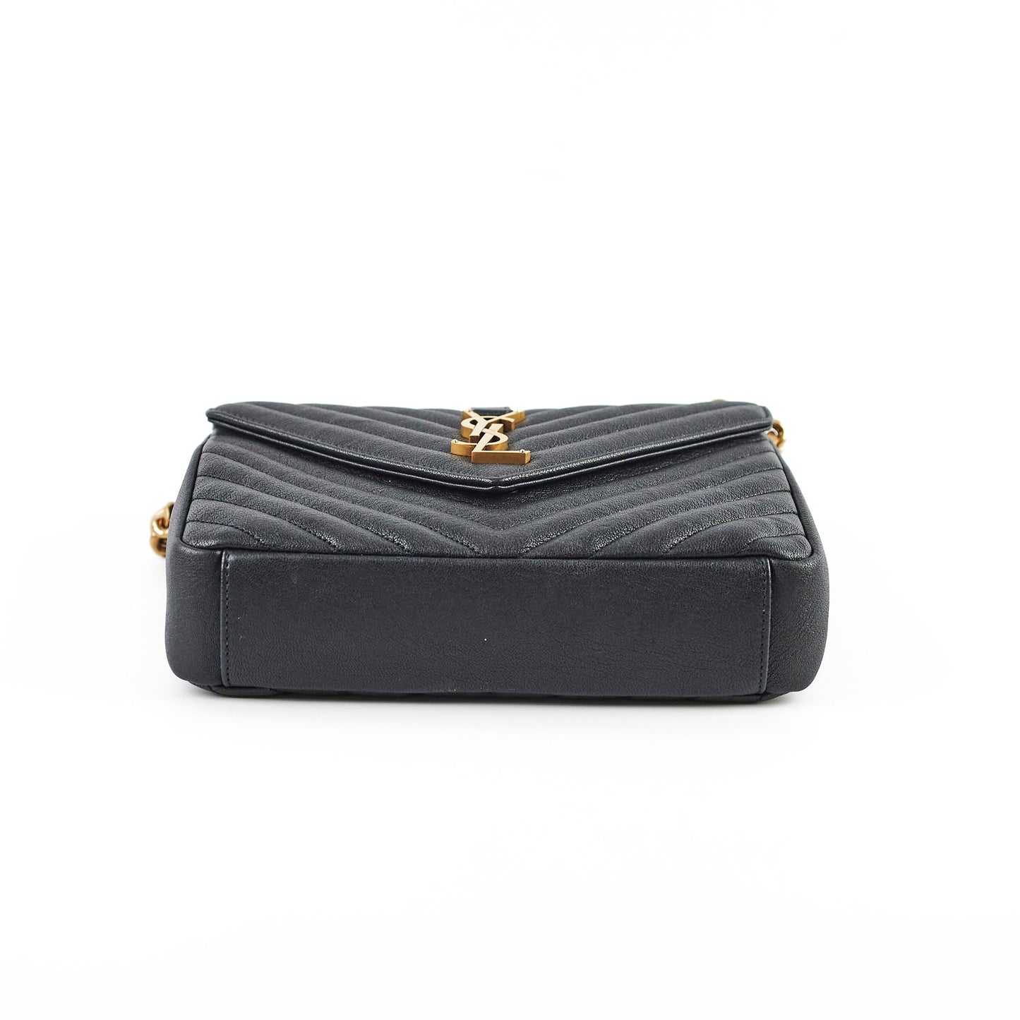 Saint Laurent College Medium Black