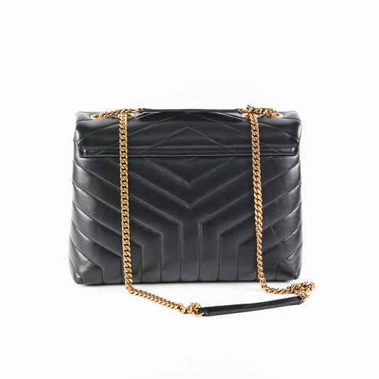 Saint Laurent Loulou Medium Black