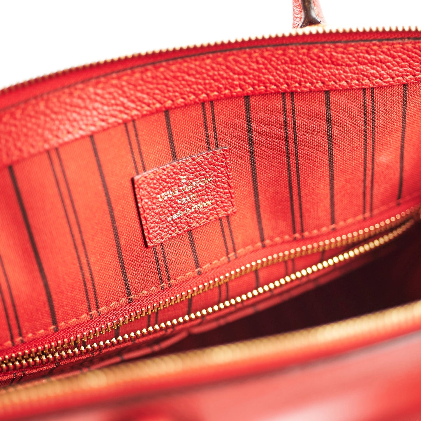 Louis Vuitton Pont Neuf Empriente Bag Red