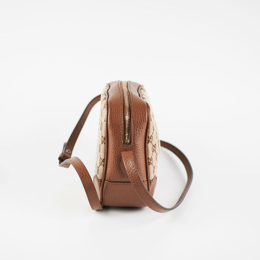 Gucci Lou Monogram Mini Canvas Crossbody