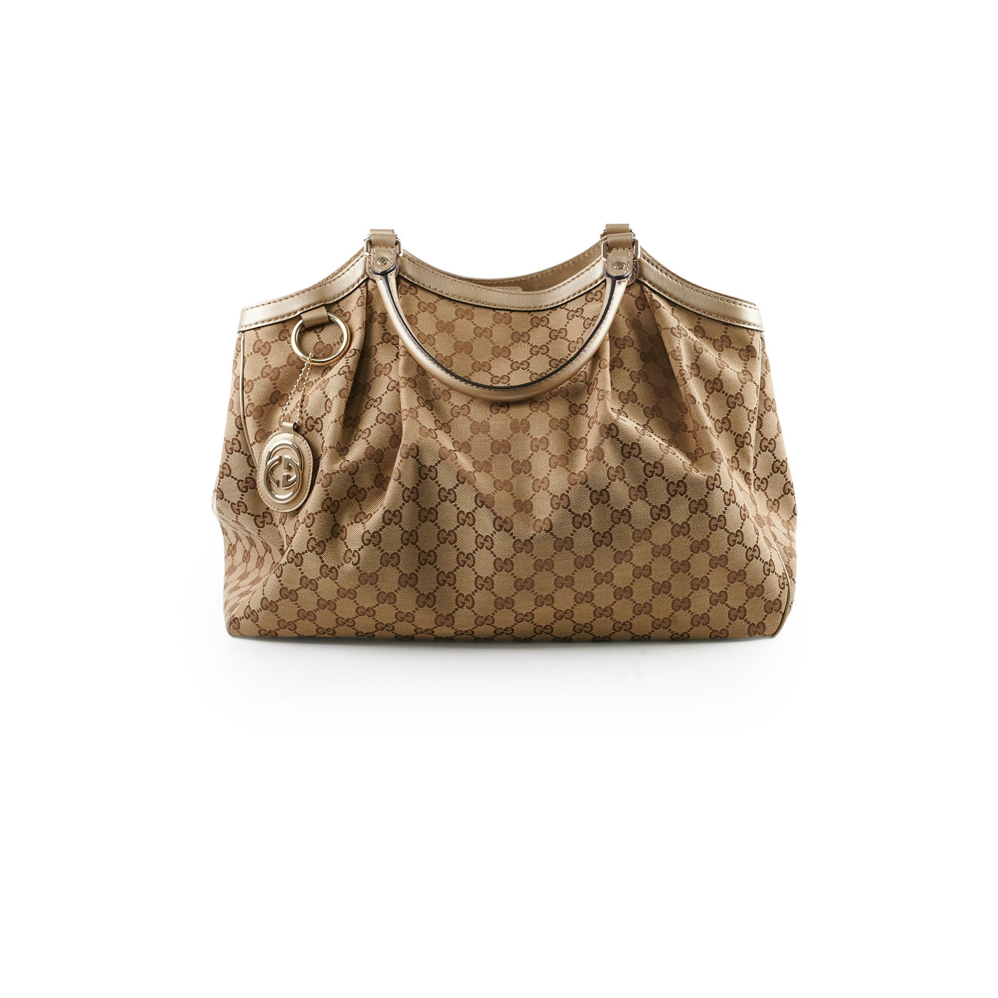 Gucci Sukey Large Tote Beige